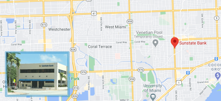 Coral Gables map